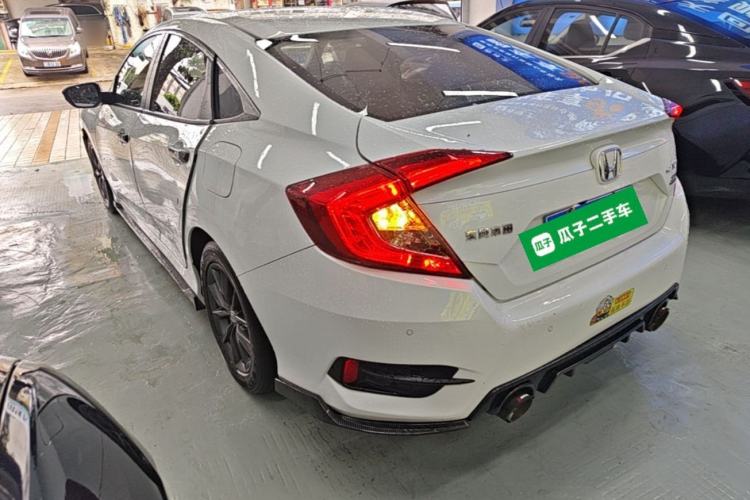Used Honda Civic 2019 220TURBO CVT Dynamic Edition China VI Rear Left 45 Deg