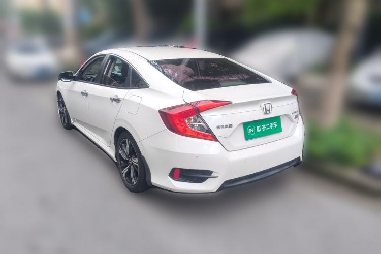 Used Honda Civic 2019 220TURBO CVT Power Edition China VI Emission Standard Rear Left 45 Deg