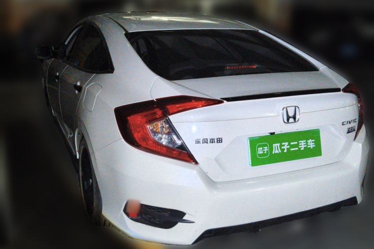 Used Honda Civic 2019 220TURBO CVT Dynamic Edition China VI Emission Standard Rear Left 45 Deg