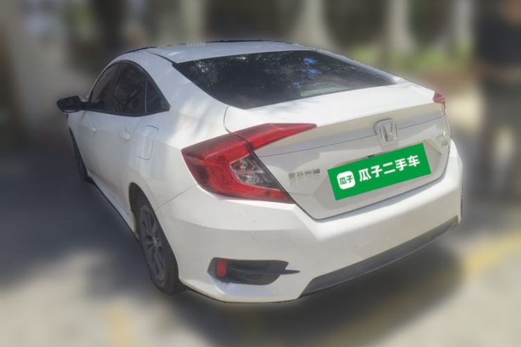 Used Honda Civic 2019 220TURBO CVT Dynamic Edition China VI Rear Left 45 Deg