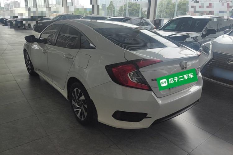 Used Honda Civic 2019 180TURBO CVT Shangyue Edition China V Emission Standard Rear Left 45 Deg