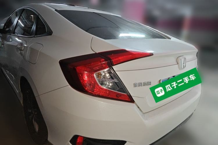 Used Honda Civic 2019 220TURBO CVT Dynamic Edition China VI Rear Left 45 Deg