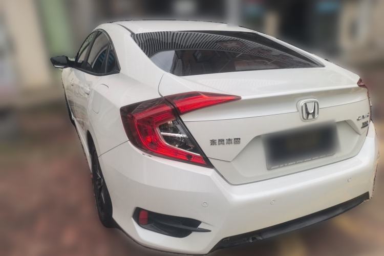 Used Honda Civic 2019 180TURBO CVT Shangqing Edition China VI Rear Left 45 Deg