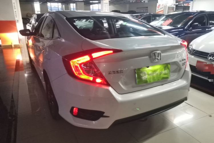 Used Honda Civic 2019 220TURBO CVT Dynamic Edition China VI Rear Left 45 Deg