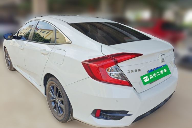 Used Honda Civic 2019 220TURBO CVT Dynamic Edition China VI Rear Left 45 Deg