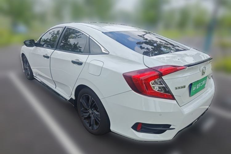 Used Honda Civic 2019 220TURBO CVT Dynamic Edition China VI Emission Standard Rear Left 45 Deg