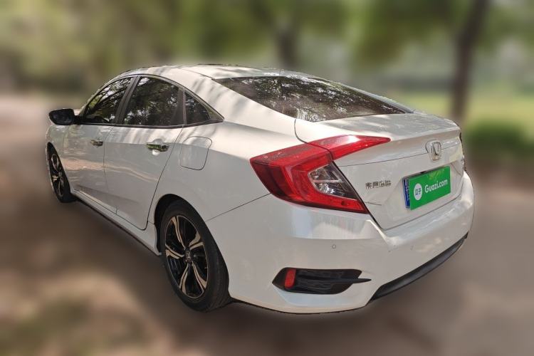 Used Honda Civic 2019 220TURBO CVT Power Edition China VI Emission Standard Rear Left 45 Deg