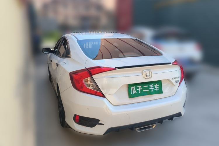 Used Honda Civic 2019 220TURBO CVT Dynamic Edition China VI Emission Standard Rear Left 45 Deg
