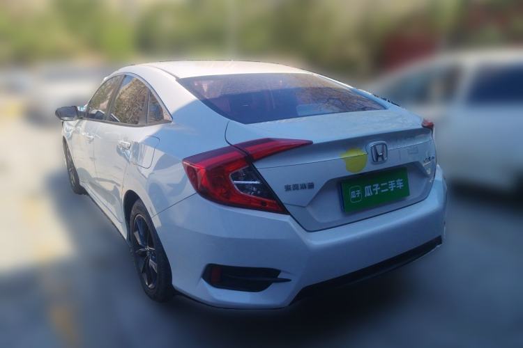 Used Honda Civic 2019 180TURBO CVT Shangdong Edition China VI Rear Left 45 Deg