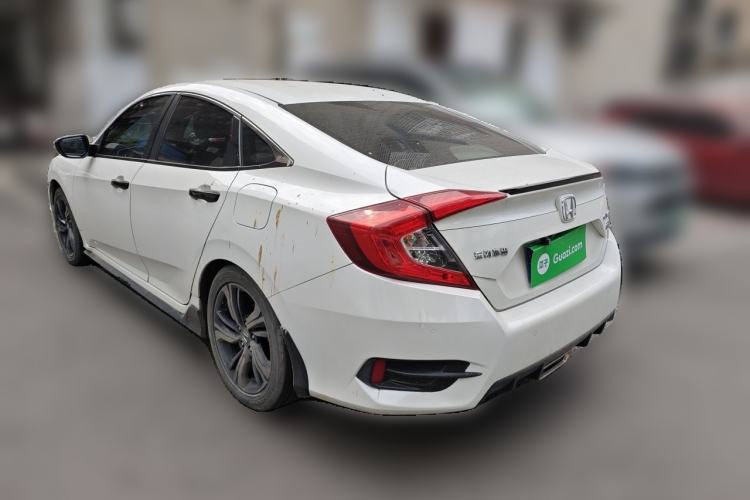 Used Honda Civic 2019 220TURBO CVT Dynamic Edition China V Emission Standard Rear Left 45 Deg