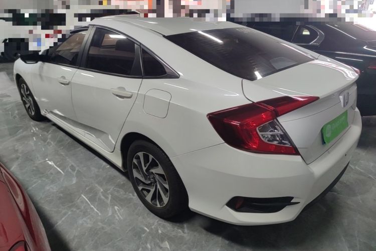 Used Honda Civic 2019 180TURBO CVT Shangyue Edition China V Emission Standard Rear Left 45 Deg
