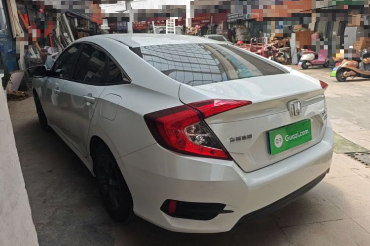 Used Honda Civic 2019 220TURBO CVT Dynamic Edition China VI Rear Left 45 Deg