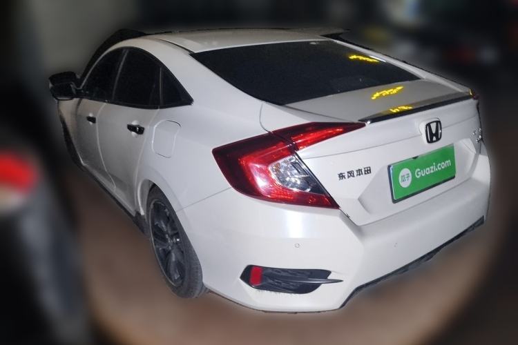 Used Honda Civic 2019 220TURBO CVT Dynamic Edition China VI Emission Standard Rear Left 45 Deg