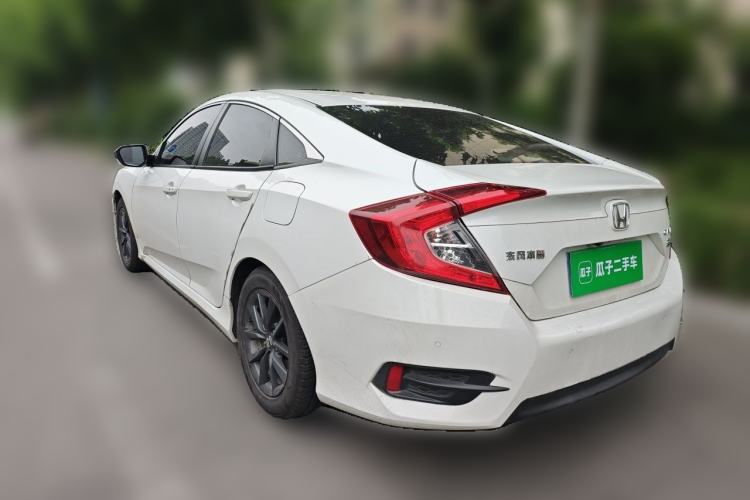 Used Honda Civic 2019 220TURBO CVT Dynamic Edition China VI Rear Left 45 Deg