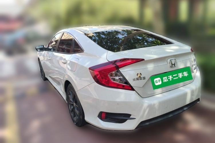 Used Honda Civic 2019 220TURBO CVT Dynamic Edition China VI Rear Left 45 Deg