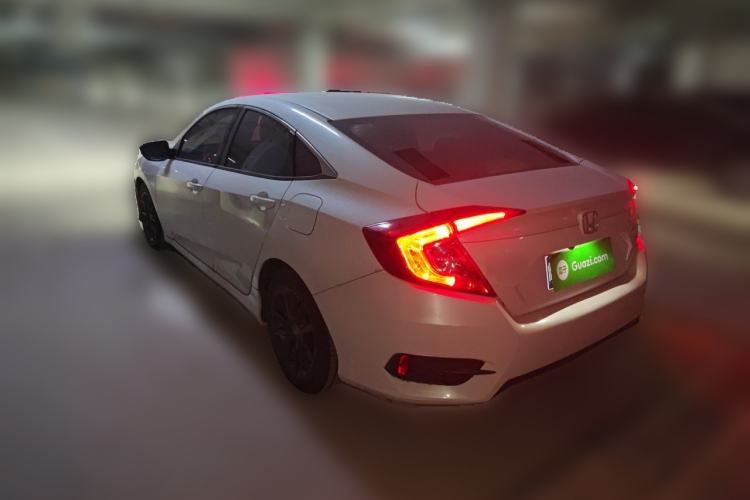 Used Honda Civic 2019 180TURBO CVT Shangqing Edition China VI Rear Left 45 Deg