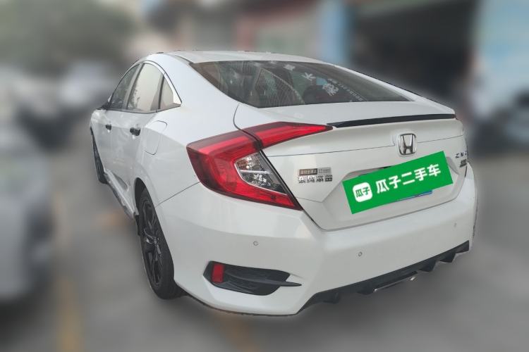 Used Honda Civic 2019 220TURBO CVT Dynamic Edition China VI Emission Standard Rear Left 45 Deg