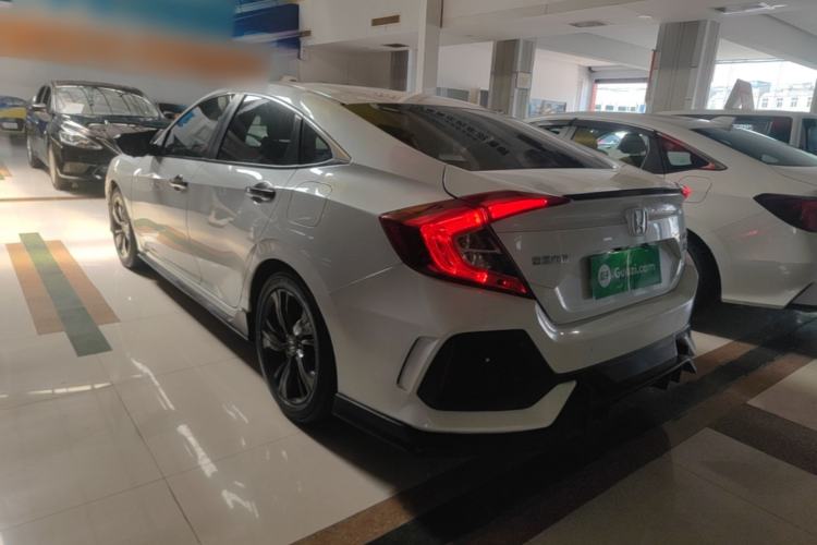 Used Honda Civic 2019 220TURBO CVT Dynamic Edition China VI Emission Standard Rear Left 45 Deg