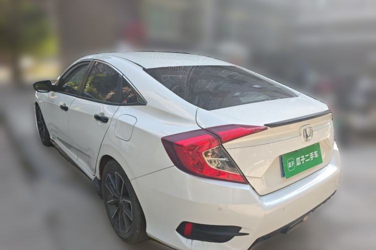 Used Honda Civic 2019 220TURBO CVT Dynamic Edition China VI Emission Standard Rear Left 45 Deg