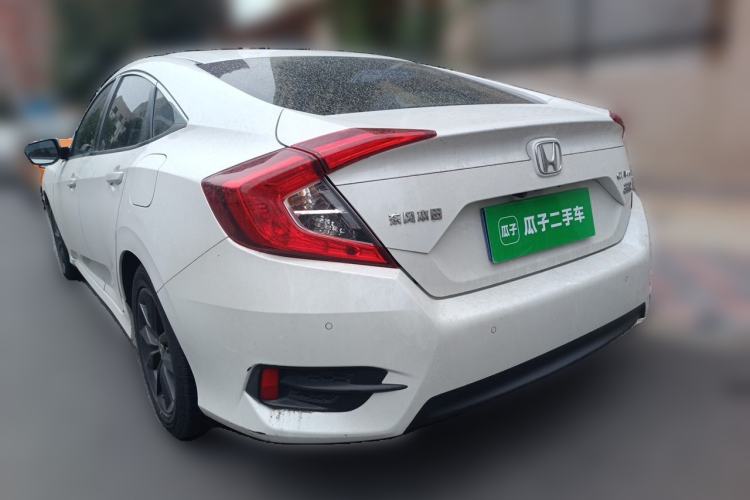 Used Honda Civic 2019 220TURBO CVT Dynamic Edition China VI Rear Left 45 Deg