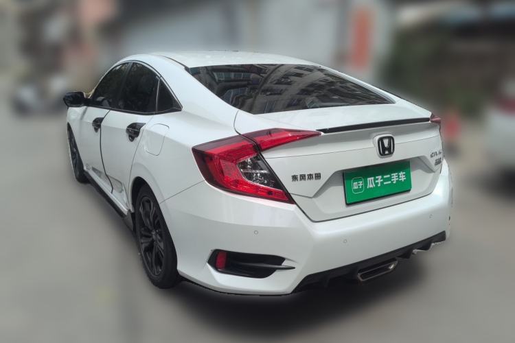 Used Honda Civic 2019 220TURBO CVT Dynamic Edition China VI Emission Standard Rear Left 45 Deg