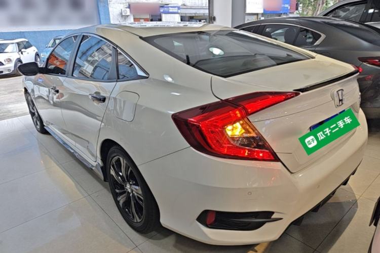 Used Honda Civic 2019 220TURBO CVT Dynamic Edition China VI Emission Standard Rear Left 45 Deg