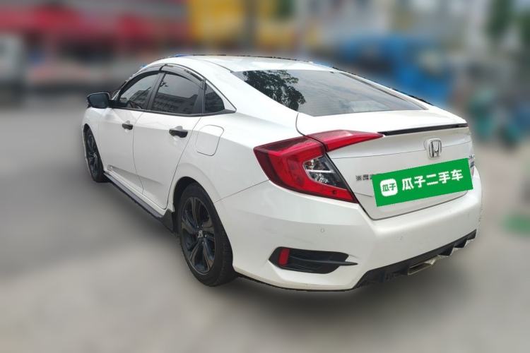 Used Honda Civic 2019 220TURBO CVT Dynamic Edition China VI Emission Standard Rear Left 45 Deg