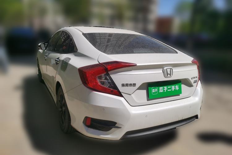Used Honda Civic 2019 220TURBO CVT Dynamic Edition China VI Rear Left 45 Deg