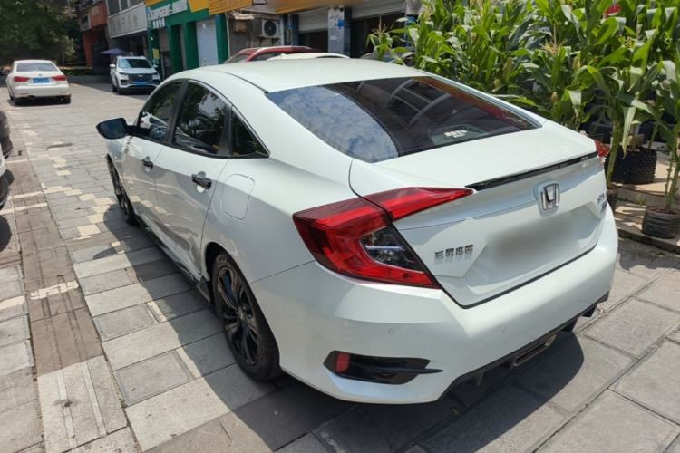 Used Honda Civic 2019 220TURBO CVT Dynamic Edition China VI Emission Standard Rear Left 45 Deg
