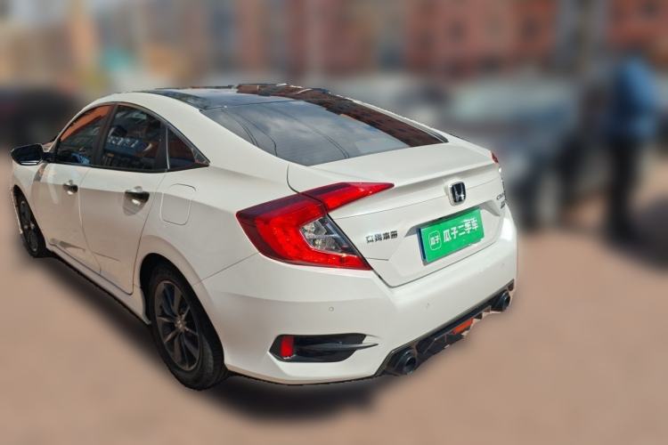 Used Honda Civic 2019 220TURBO CVT Dynamic Edition China VI Rear Left 45 Deg