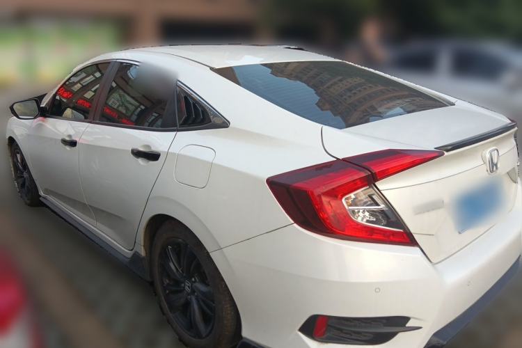 Used Honda Civic 2019 220TURBO CVT Dynamic Edition China VI Emission Standard Rear Left 45 Deg