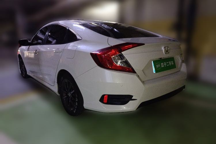 Used Honda Civic 2019 220TURBO CVT Dynamic Edition China VI Rear Left 45 Deg