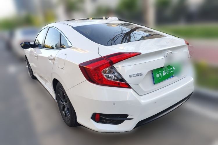 Used Honda Civic 2019 220TURBO CVT Dynamic Edition China VI Rear Left 45 Deg