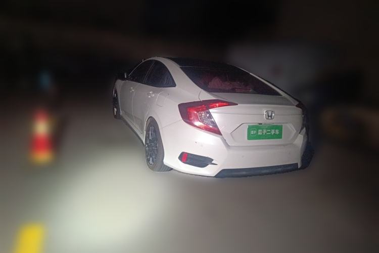 Used Honda Civic 2019 220TURBO CVT Dynamic Edition China VI Rear Left 45 Deg