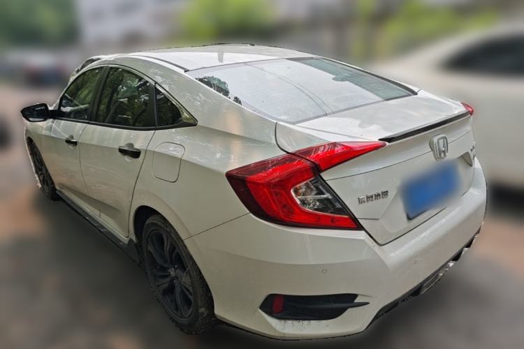Used Honda Civic 2019 220TURBO CVT Dynamic Edition China VI Emission Standard Rear Left 45 Deg