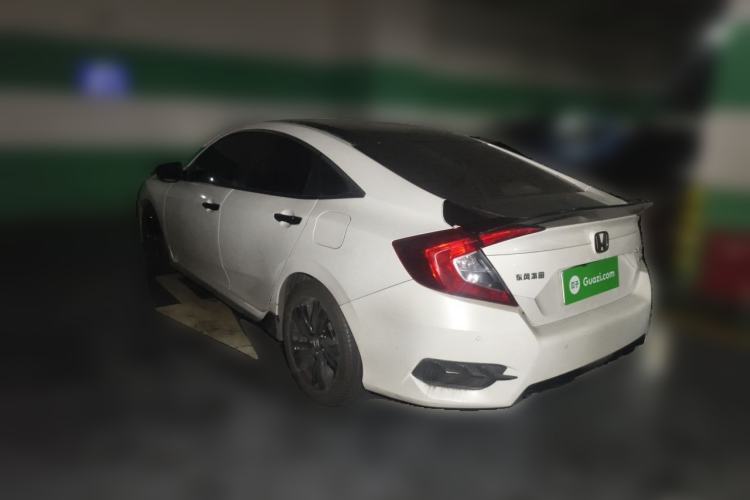 Used Honda Civic 2019 220TURBO CVT Dynamic Edition China V Emission Standard Rear Left 45 Deg