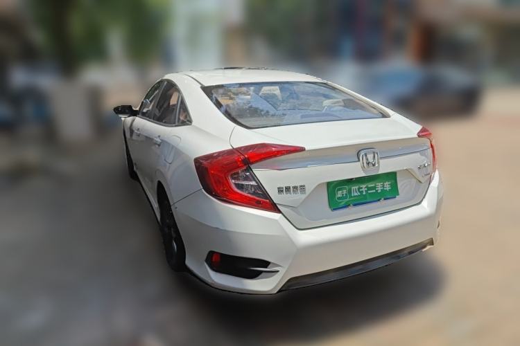 Used Honda Civic 2019 180TURBO CVT Shangdong Edition China V Rear Left 45 Deg