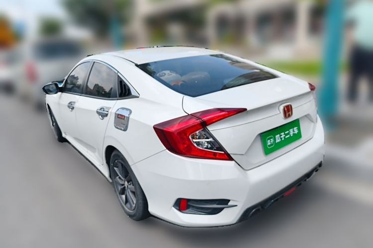 Used Honda Civic 2019 220TURBO CVT Dynamic Edition China VI Rear Left 45 Deg