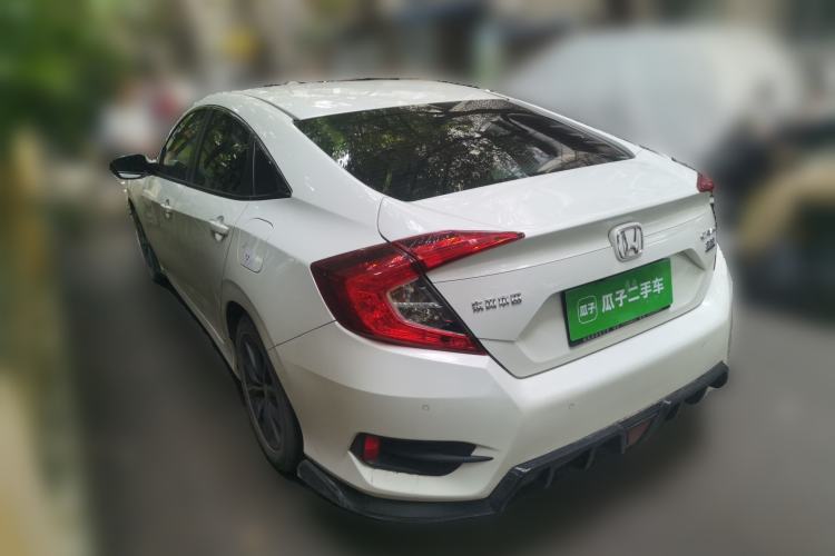 Used Honda Civic 2019 220TURBO CVT Dynamic Edition China VI Rear Left 45 Deg