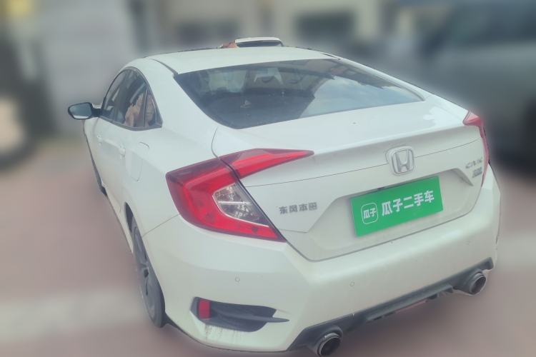 Used Honda Civic 2019 220TURBO CVT Dynamic Edition China V Rear Left 45 Deg