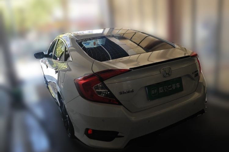 Used Honda Civic 2019 220TURBO CVT Dynamic Edition China VI Emission Standard Rear Left 45 Deg