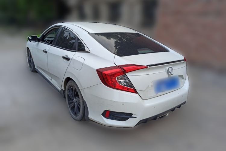 Used Honda Civic 2019 220TURBO CVT Dynamic Edition China V Emission Standard Rear Left 45 Deg