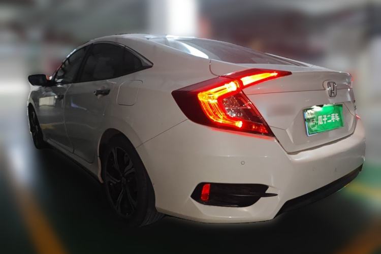 Used Honda Civic 2019 220TURBO CVT Power Edition China V Rear Left 45 Deg