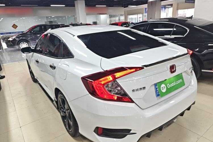 Used Honda Civic 2019 220TURBO CVT Dynamic Edition China VI Emission Standard Rear Left 45 Deg