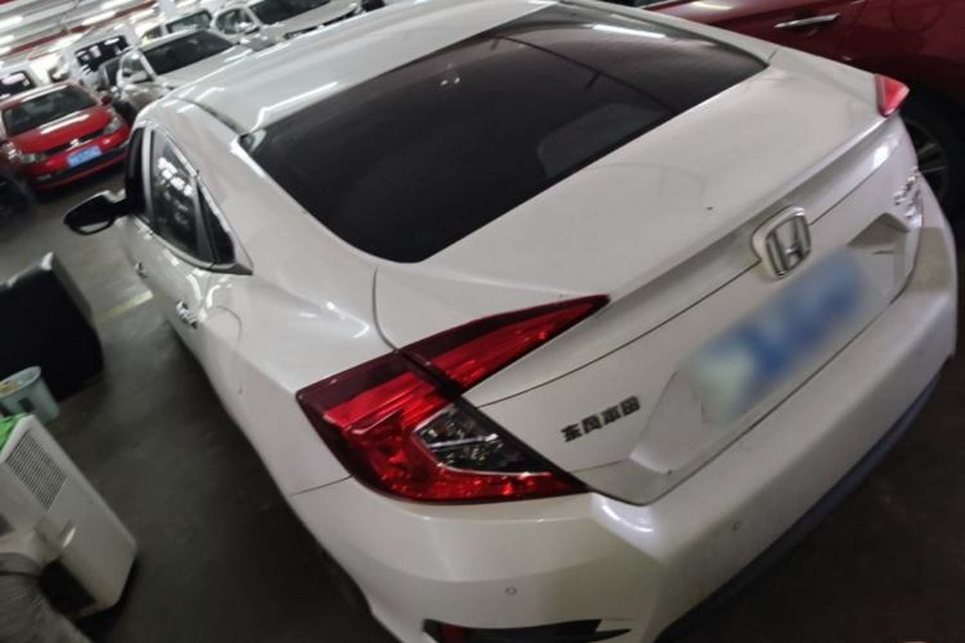 Used Honda Civic 2019 220TURBO CVT Power Edition China VI Emission Standard Rear Left 45 Deg
