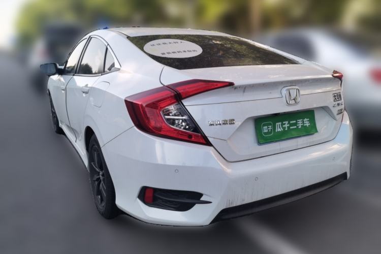 Used Honda Civic 2019 220TURBO CVT Dynamic Edition China VI Rear Left 45 Deg
