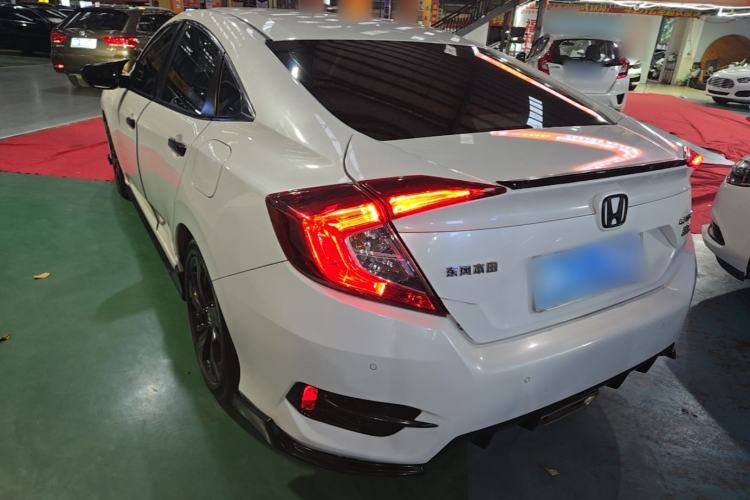 Used Honda Civic 2019 220TURBO CVT Dynamic Edition China VI Emission Standard Rear Left 45 Deg