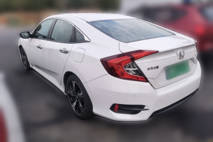 Used Honda Civic 2019 220TURBO CVT Power Edition China VI Emission Standard Rear Left 45 Deg