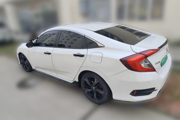 Used Honda Civic 2019 220TURBO CVT Dynamic Edition China VI Emission Standard Rear Left 45 Deg