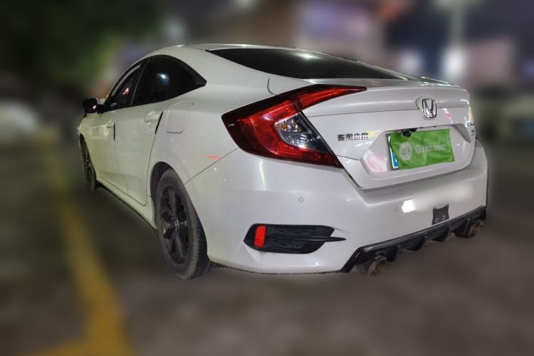 Used Honda Civic 2019 220TURBO CVT Dynamic Edition China VI Rear Left 45 Deg